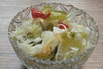 Фото рецепта: Зимний салат из квашеной капусты