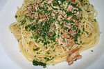 Фото рецепта: Спагетти с лисичками
