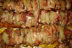 Фото рецепта: Свиной шашлык с копченым беконом