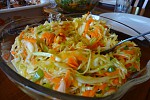 Фото рецепта: Салат из свежей капусты и сладкого перца