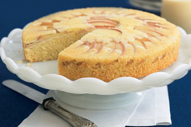 Фото рецепта: Миндально-яблочный пирог