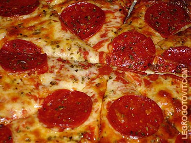 Фото рецепта: Пицца с салями