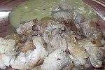 Фото рецепта: Пангасиус жареный с луком