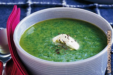 Фото рецепта: Крем-суп из шпината