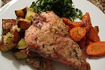 Фото рецепта: Жареная куриная грудка с картофелем и морковью