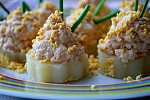 Фото рецепта: Картофельные канапе с тунцом