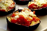 Фото рецепта: Баклажаны с томатами под сыром