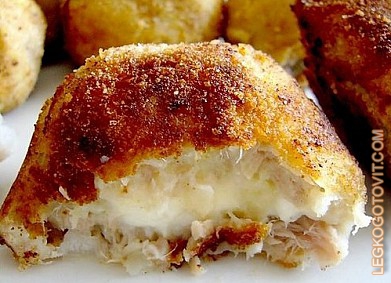 Фото рецепта: Картофельные крокеты с тунцом и фетой