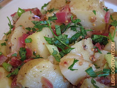 Фото рецепта: Немецкий картофельный салат