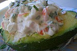 Фото рецепта: Фаршированный авокадо