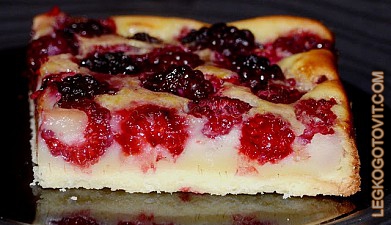 Фото рецепта: Пирог с ягодами
