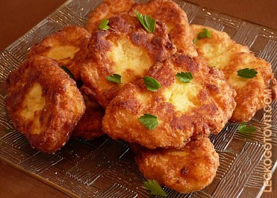 Фото рецепта: Картофельные оладушки