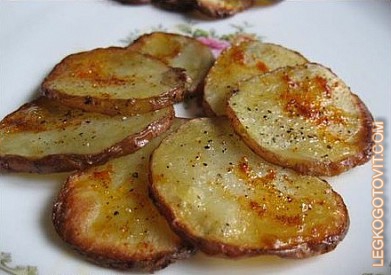 Фото рецепта: Запеченный картофель со сливочным маслом