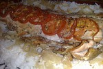 Фото рецепта: Запеченная семга по-средиземноморски