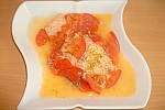 Фото рецепта: Семга с помидорами и орегано