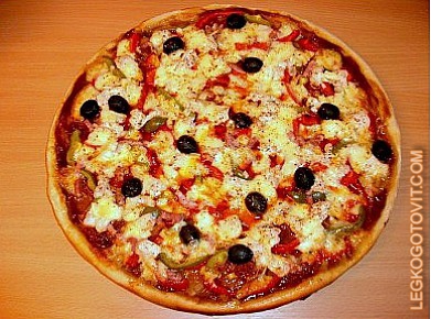 Фото рецепта: Пицца 