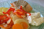 Фото рецепта: Рыба с картофелем и овощами