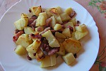 Фото рецепта: Жареный картофель с беконом