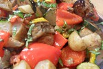Фото рецепта: Жареный овощной салат