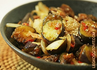 Фото рецепта: Баклажаны по-корейски