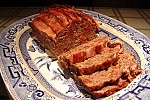 Фото рецепта: Мясной хлебец с вялеными томатами