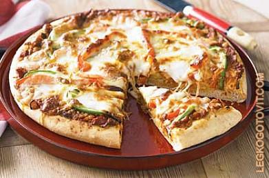 Фото рецепта: Вегетарианская пицца