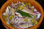 Фото рецепта: Филе сельди, маринованное с каперсами