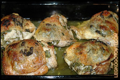 Фото рецепта: Куриные бедра с пряностями