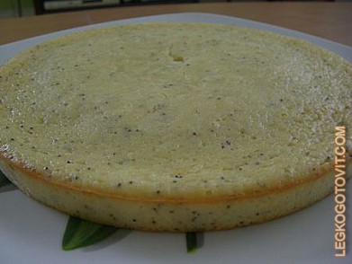 Фото рецепта: Лимонный пирог с маком