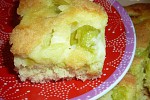 Фото рецепта: Сладкий пирог с ревенем