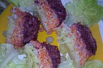 Фото рецепта: Трехцветный салат с тунцом