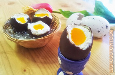 Шоколадные яйца: магазин, сорта, рецепты