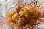 Фото рецепта: Курица с абрикосами и орехами кешью