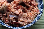 Фото рецепта: Рис с баклажанами