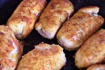 Фото рецепта: Куриные рулетики с грибами и сыром