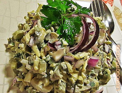 Фото рецепта: Грибной салат