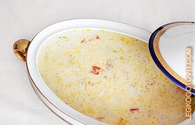 Фото рецепта: Норвежский суп с морепродуктами