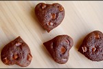 Фото рецепта: Шоколадные кексы - сердечки