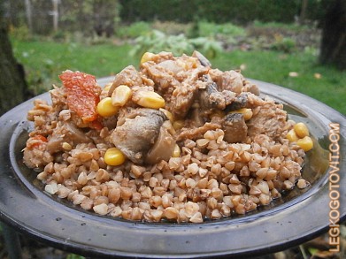 Фото рецепта: Овощное рагу с соевым мясом