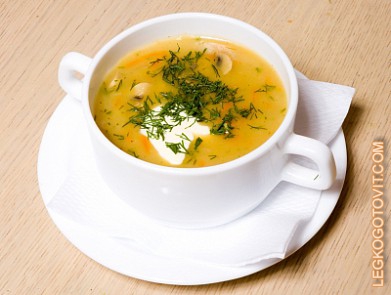 Фото рецепта: Венгерский грибной суп