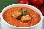 Фото рецепта: Рисовый суп с помидорами