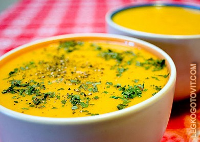 Фото рецепта: Овощной суп-пюре