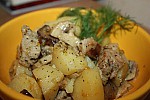 Фото рецепта: Картофель с грибами