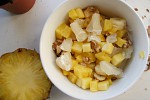 Фото рецепта: Салат фруктовый с мятным соусом