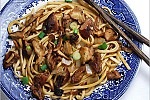 Фото рецепта: Спагетти с грибами