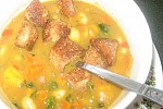 Как приготовить Фасолевый суп с гренками