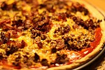 Фото рецепта: Пицца с говяжьим фаршем