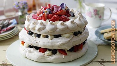 Торт Безе Рецепт С Фото