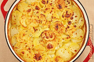 Фото рецепта: Запеченный картофель