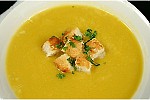 Фото рецепта: Чесночно-картофельный молочный суп